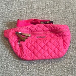 MZ Wallace Hot Pink Metro Sling - limited edition color!